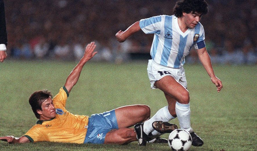 Maradona, como Messi, no pudo ganar la Copa América.