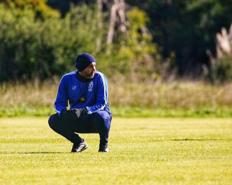 Marcelo Méndez en una práctica de Gimnasia, previa al duelo de Copa Argentina. Marcelo Méndez en una práctica de Gimnasia, previa al duelo de Copa Argentina.