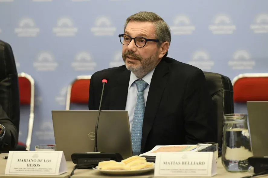 Mariano de los Heros, titular de ANSES, le puso la firma a la quita de la jubilación de Cristina Kirchner.
