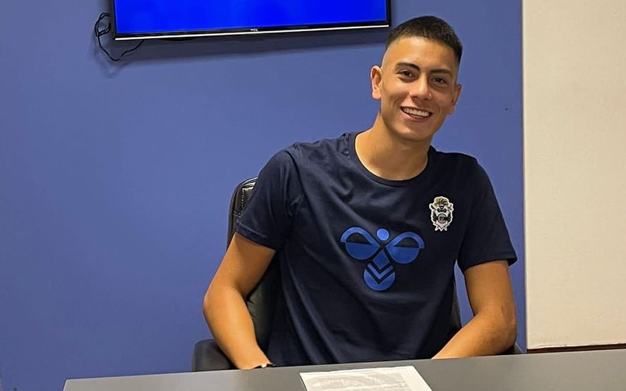Mauro Dávila firmó contrato profesional con Gimnasia en febrero.