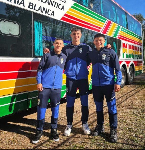 Jeremías Merlo en la previa a su primer viaje con Gimnasia Jeremías Merlo en la previa a su primer viaje con Gimnasia