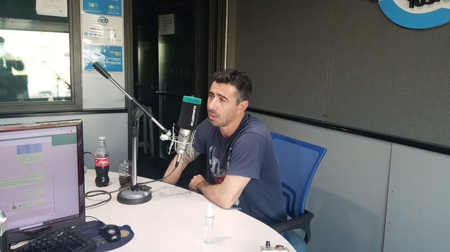 Mariano Messera en Cielosports, después de que lo echaran de Gimnasia