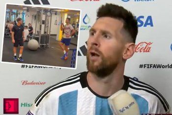 Novak Djokovic, a lo Lionel Messi