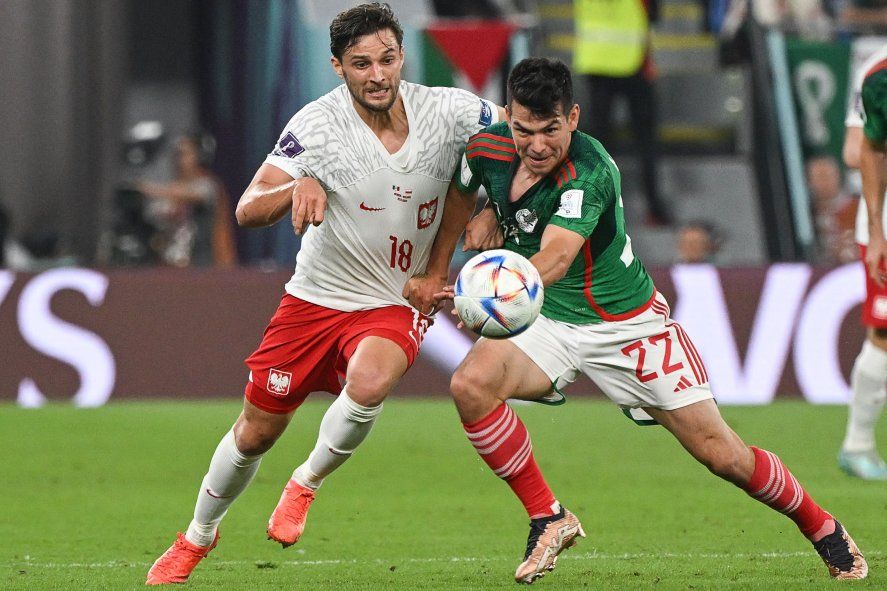 México y Polonia no se sacaron diferencias. Mundial Qatar 2022