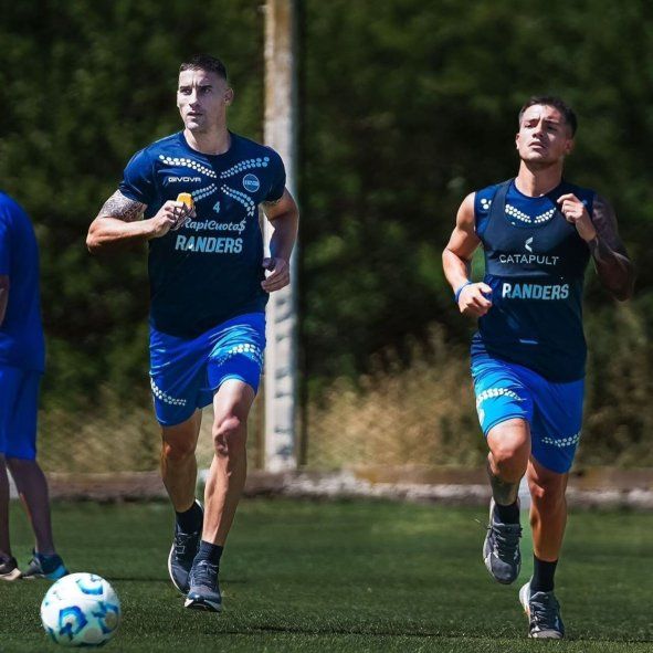 Leonardo Morales y Matías Miranda trabajaron de manera diferenciada este viernes. (Foto: Prensa Gimnasia) Leonardo Morales y Matías Miranda trabajaron de manera diferenciada este viernes. (Foto: Prensa Gimnasia)