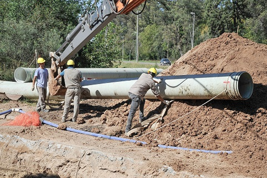 Muestran los avances del plan hídrico para La Plata y la Región Capital