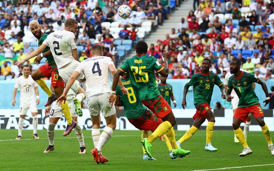 Camerún y Serbia igualaron 3-3 en el Mundial Qatar 2022.