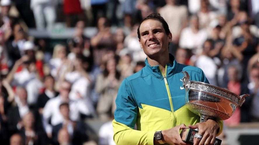 Nadal, tras su último consagración en París. Tenis