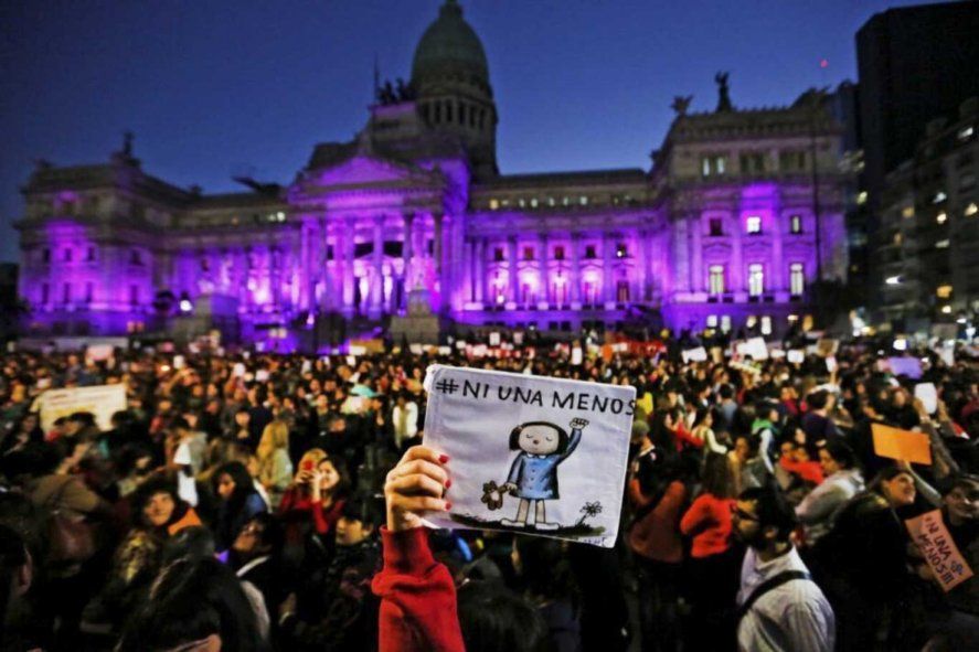 El Ni Una Menos nació el 3 de junio de 2015 en medio de la conmoción por el aumento de los femicidios.