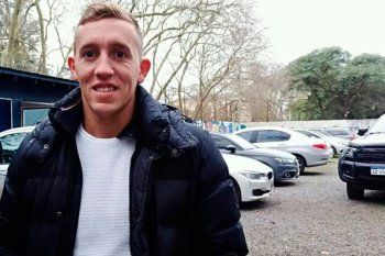 Pablo De Blasis, en el Bosque donde volverá como jugador de Gimnasia.
