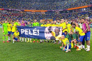 La Selección de Brasil goleó a Corea del Sur y le dedicaron la victoria a Pelé