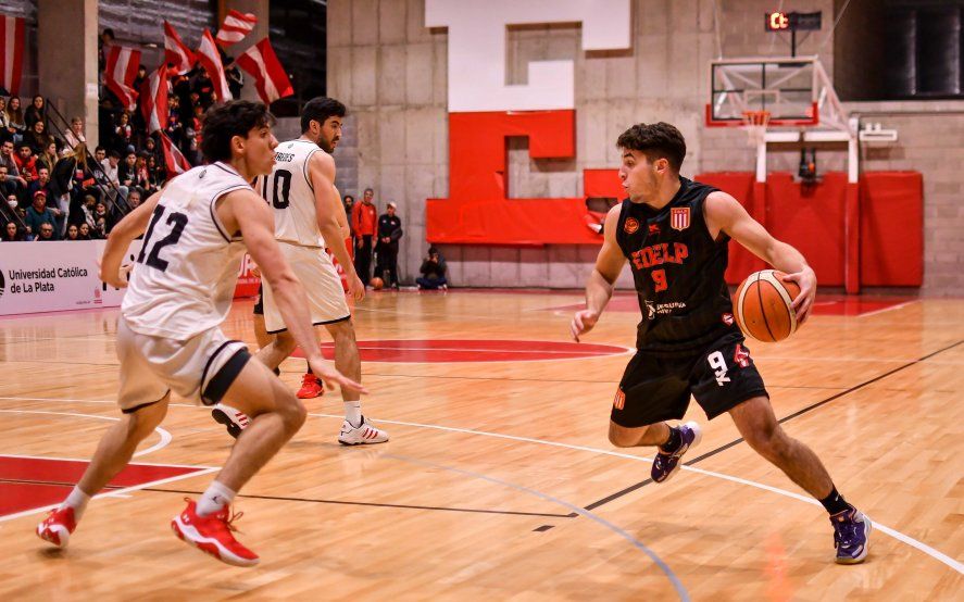 Mateo García Barucco, base de Estudiantes. Liga Federal de Básquet