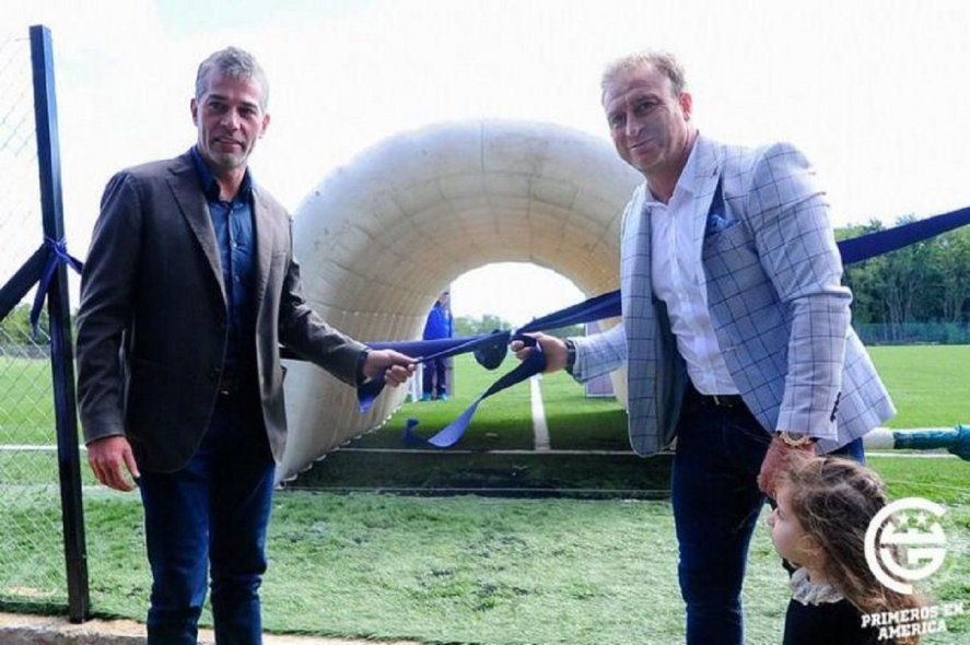 Jorge Reina y Gabriel Pellegrino, en tiempos pasados