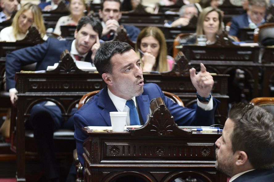Rodrigo de Loredo, presidente de bloque de la UCR en Diputados Rodrigo de Loredo, presidente de bloque de la UCR en Diputados