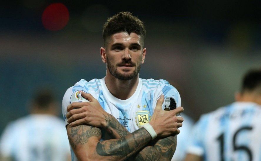 Rodrigo De Paul en la Selección Argentina