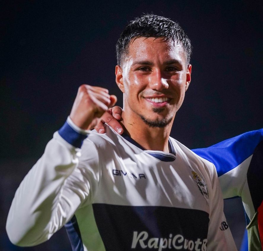 Rodrigo Saravia tras su último partido en Gimnasia (FOTO: Gimnasia oficial)