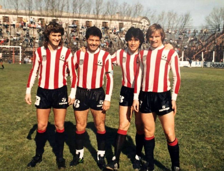 Rubén Insúa, en su paso como jugador de Estudiantes Rubén Insúa, en su paso como jugador de Estudiantes