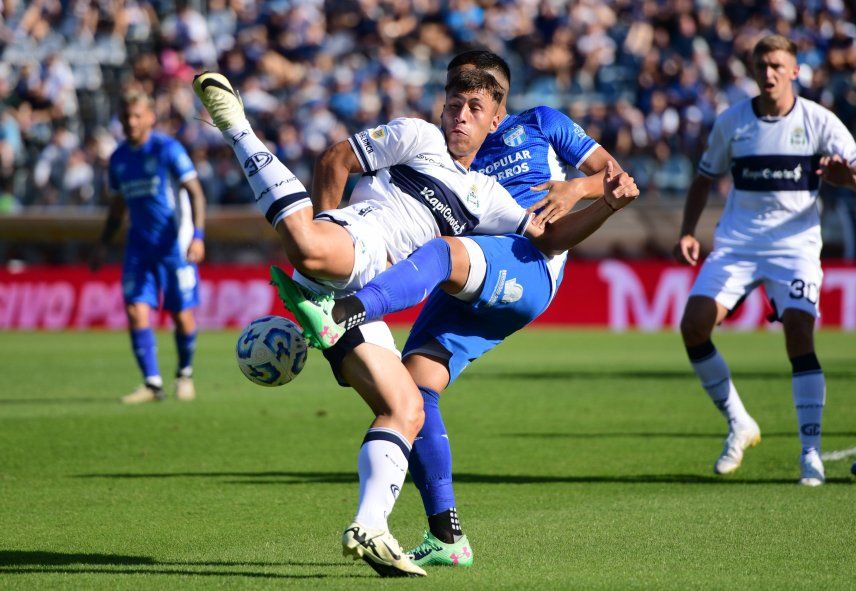 Santino Primante, con chances de repetir titularidad en Gimnasia de cara al cruce con Boca