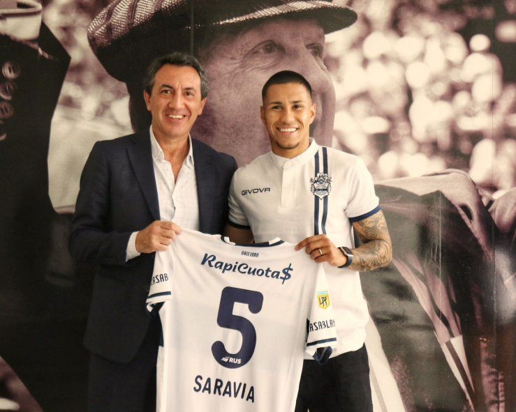 Saravia usará la 