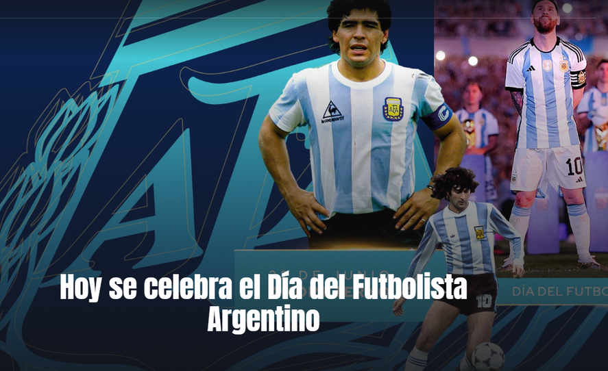 22 de junio, el día del futbolista en Argentina dede 2020.