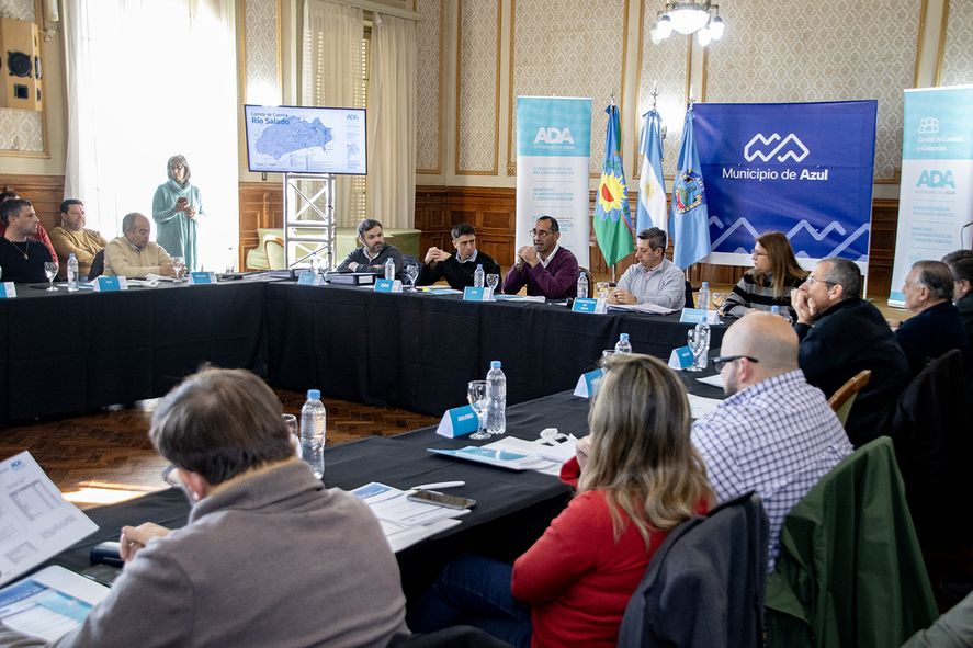 Se trata de la Subregión B4 de la Cuenca del Río Salado y nuclea a 15 municipios. “No podíamos tomar decisiones individuales” dijo su titular, Nelson Sombra.  