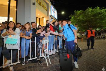 La Selección Argentina Sub 20, furor en Santiago del Estero. Mundial Sub 20