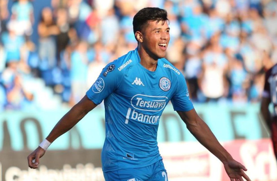 Leonardo Sequeira durante su paso por Belgrano. Gimnasia lo quiere.