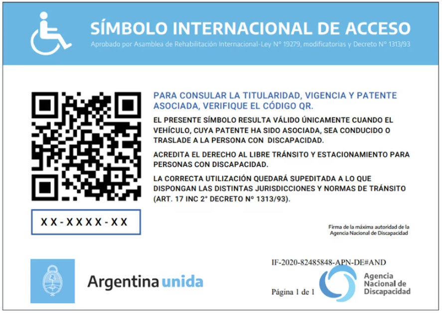 Para que las personas con discapacidad puedan transitar y estacionar libremente, existe el Símbolo Internacional de Acceso.