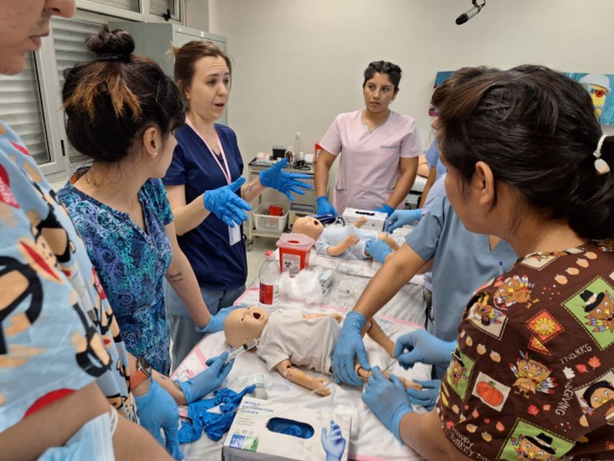 Simuladores y maniquíes: una práctica a la que apuesta el Ministerio de Salud bonaerense. Simuladores y maniquíes: una práctica a la que apuesta el Ministerio de Salud bonaerense.