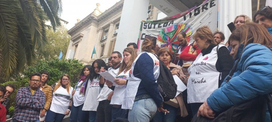 El SUTEBA disidente se moviliza a La Plata a fines de septiembre.