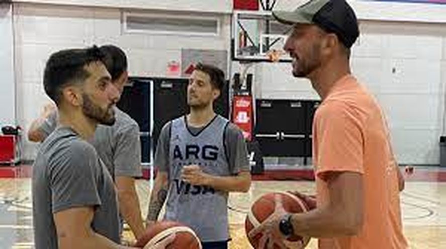 Tokio 2020: Manu estuvo junto al referente de las nuevas generaciones, Facu Campazzo.