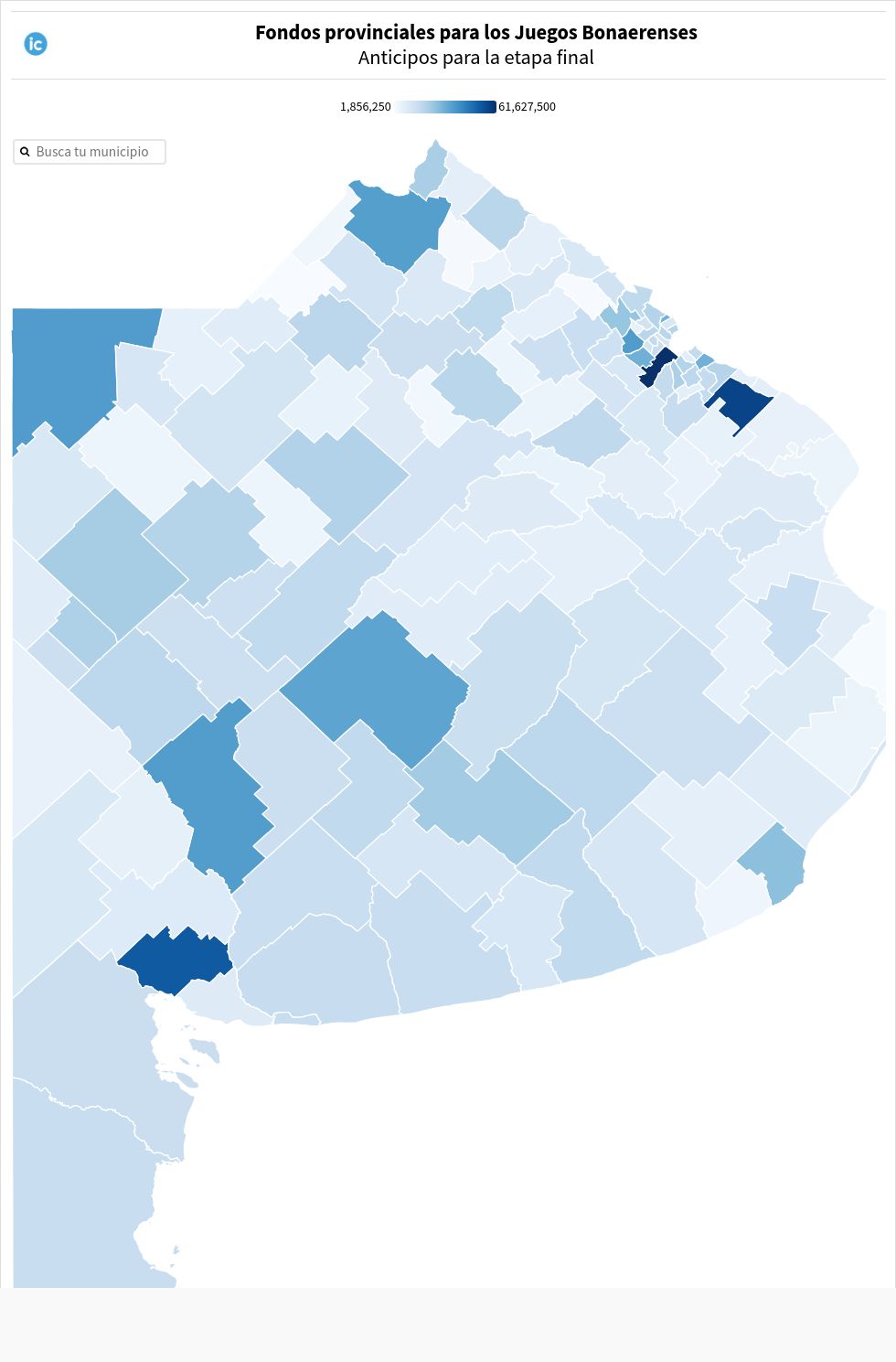 map visualization