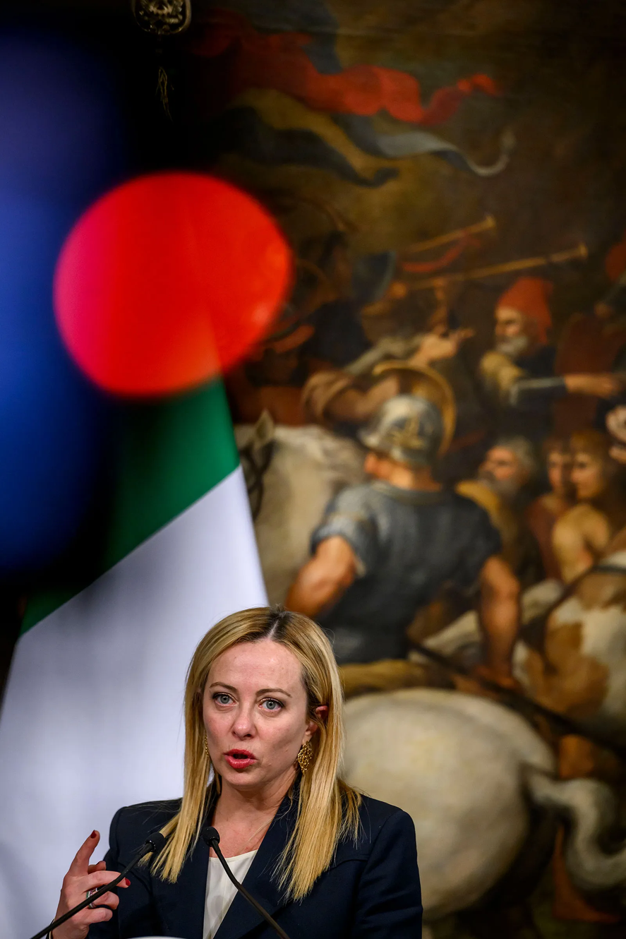 Giorgia Meloni. Giorgia Meloni.