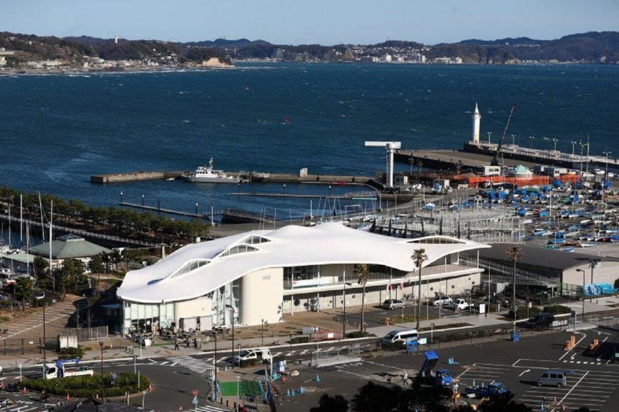 Puerto deportivo de Enoshima, sede de los Jugos Olímpicos de Tokio 2020