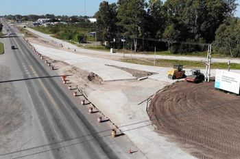 un intendente pidio autorizacion para cortar el pasto en la ruta 3 ante el abandono de vialidad