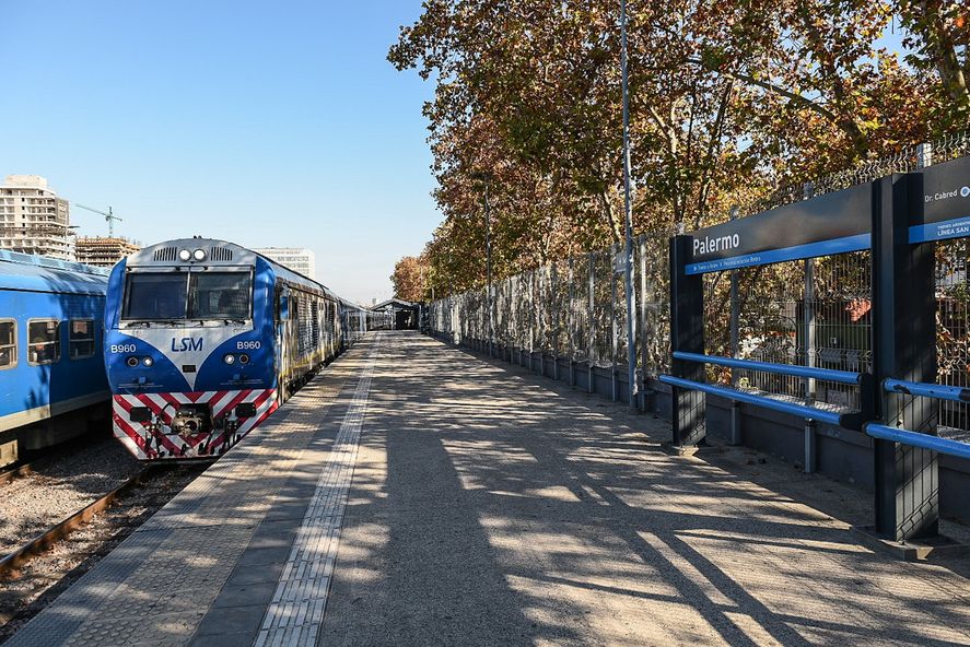 El Tren San Martín circula con demoras y cancelaciones.