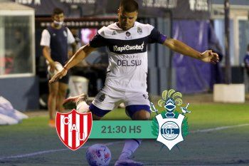 gimnasia visita a union: horario, tv y formaciones