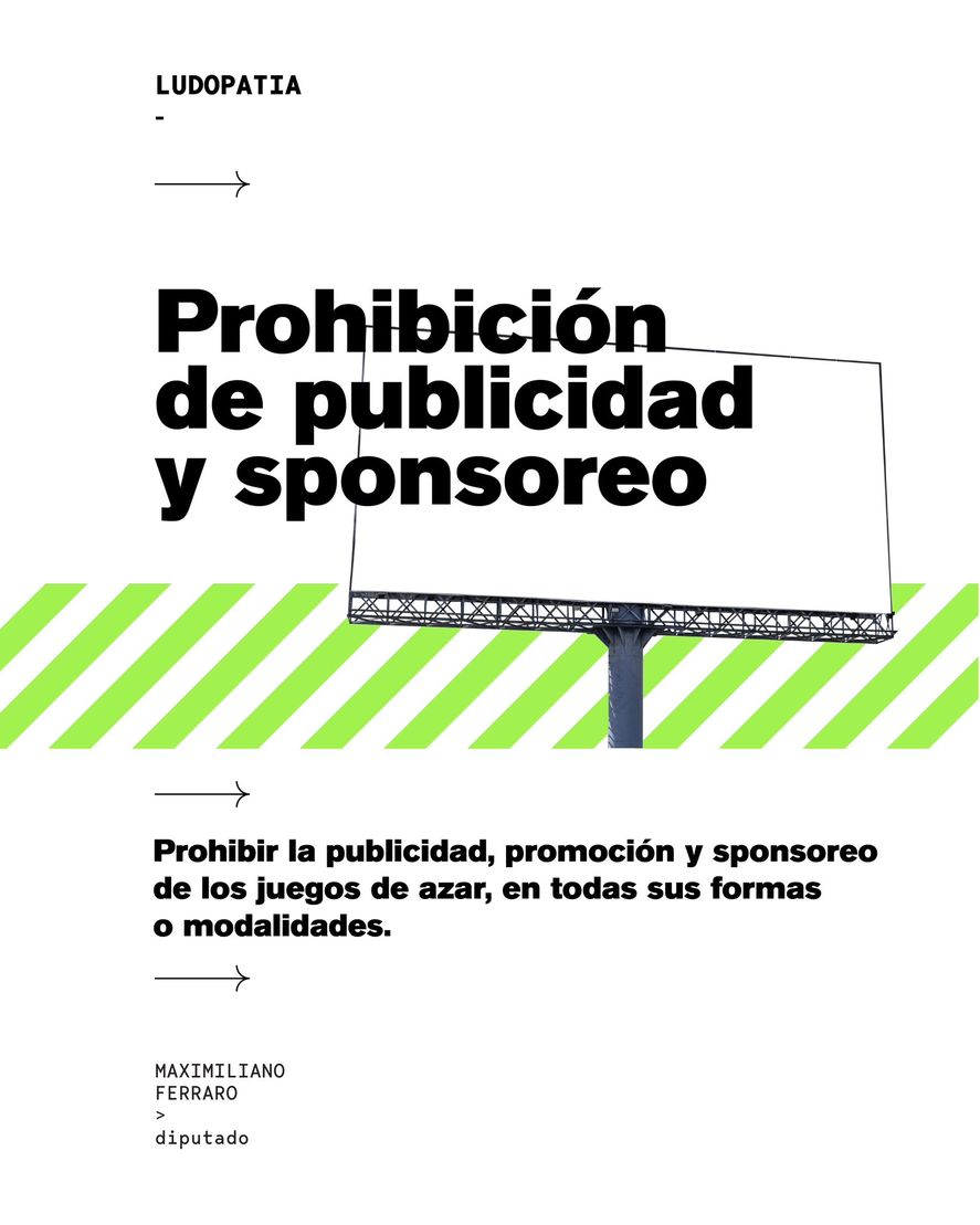 Una de las primeras medidas contra la ludopatía es limitar la publicidad y sponsoreo Una de las primeras medidas contra la ludopatía es limitar la publicidad y sponsoreo