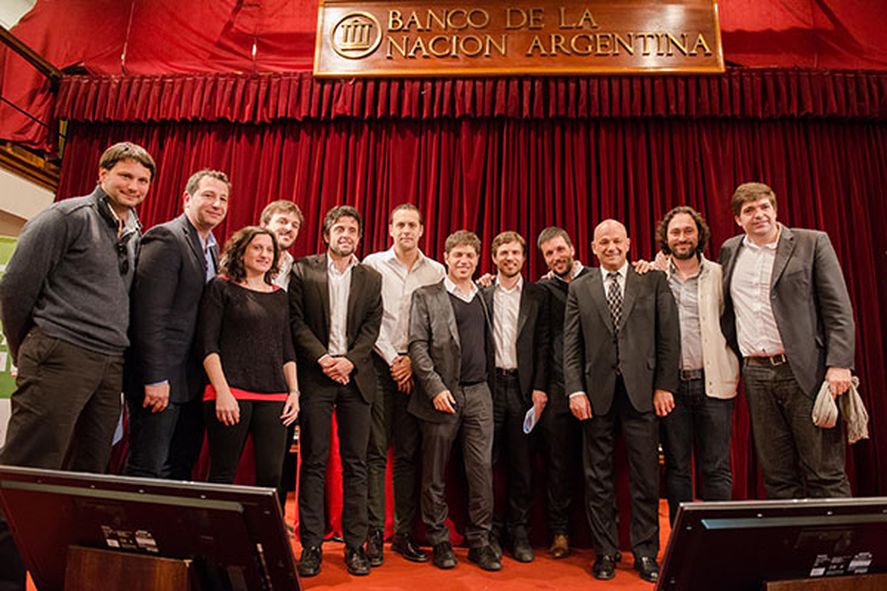 Kicillof en encuentro con representantes de CGERA, noviembre de 2015 Kicillof en encuentro con representantes de CGERA, noviembre de 2015