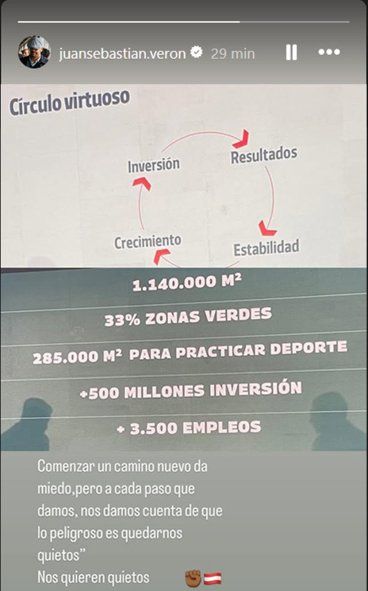 El mensaje de Verón tras un nuevo ataque por parte de los principales directivos de AFA El mensaje de Verón tras un nuevo ataque por parte de los principales directivos de AFA