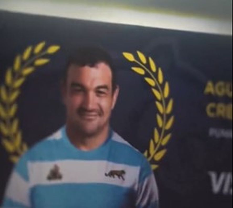 El homenaje a Agustín Creevy en el partido de Los Pumas. El homenaje a Agustín Creevy en el partido de Los Pumas.