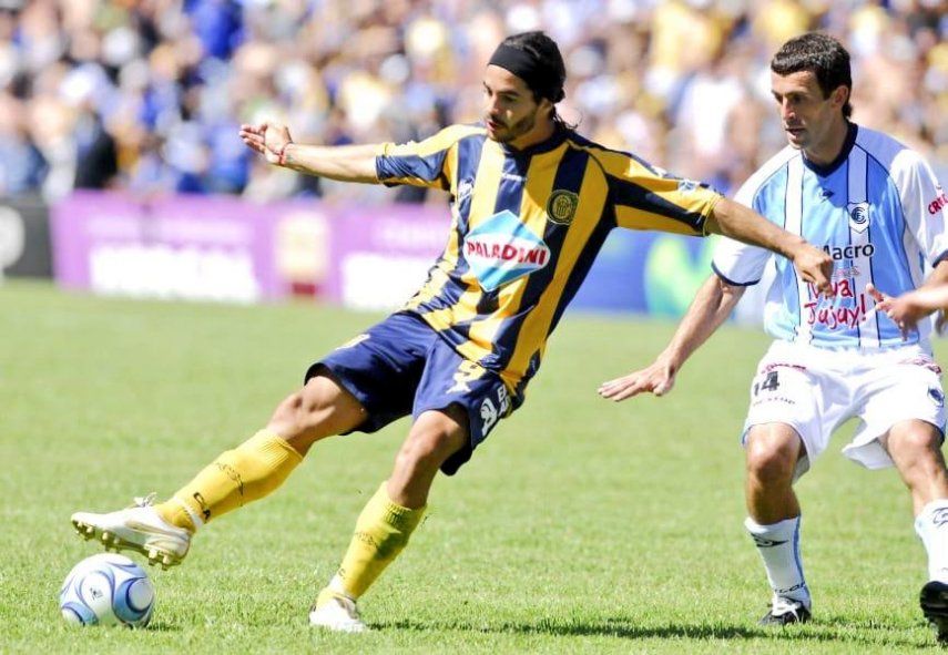 José Vizcarra en su paso por Rosario Central José Vizcarra en su paso por Rosario Central