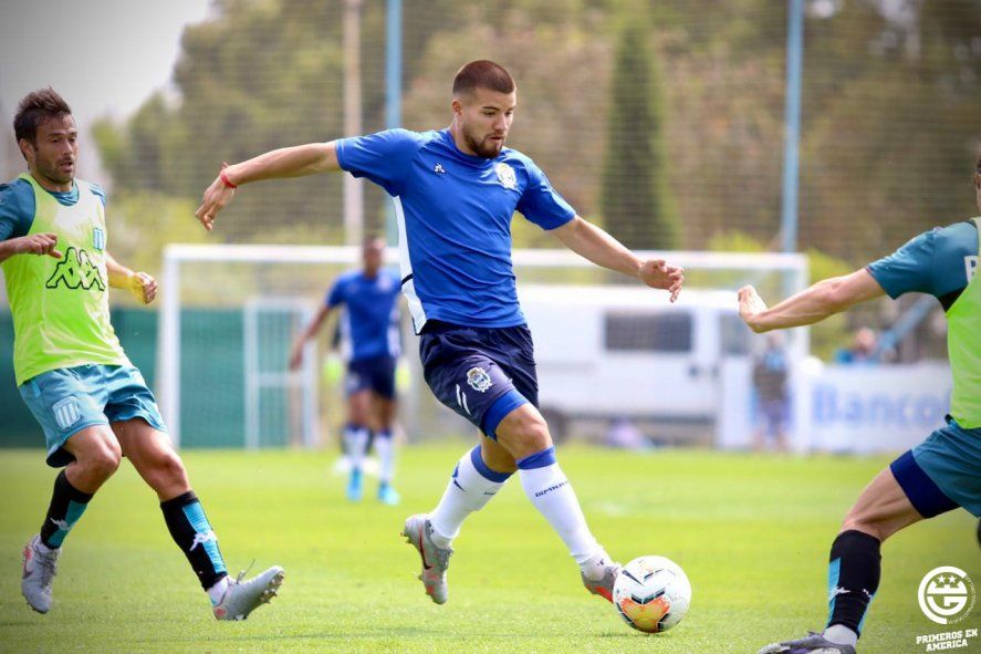 Weigandt, uno de los refuerzos del plantel de Gimnasia.