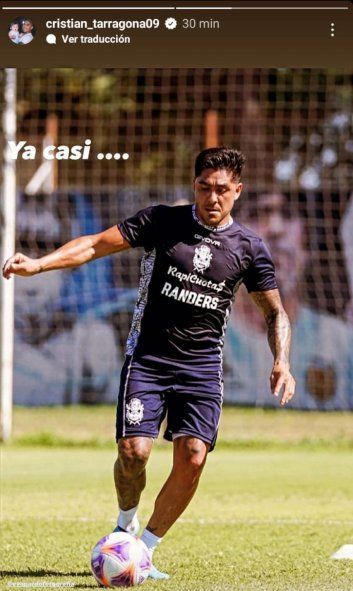 Cristian Tarragona palpita su vuelta en Gimnasia 