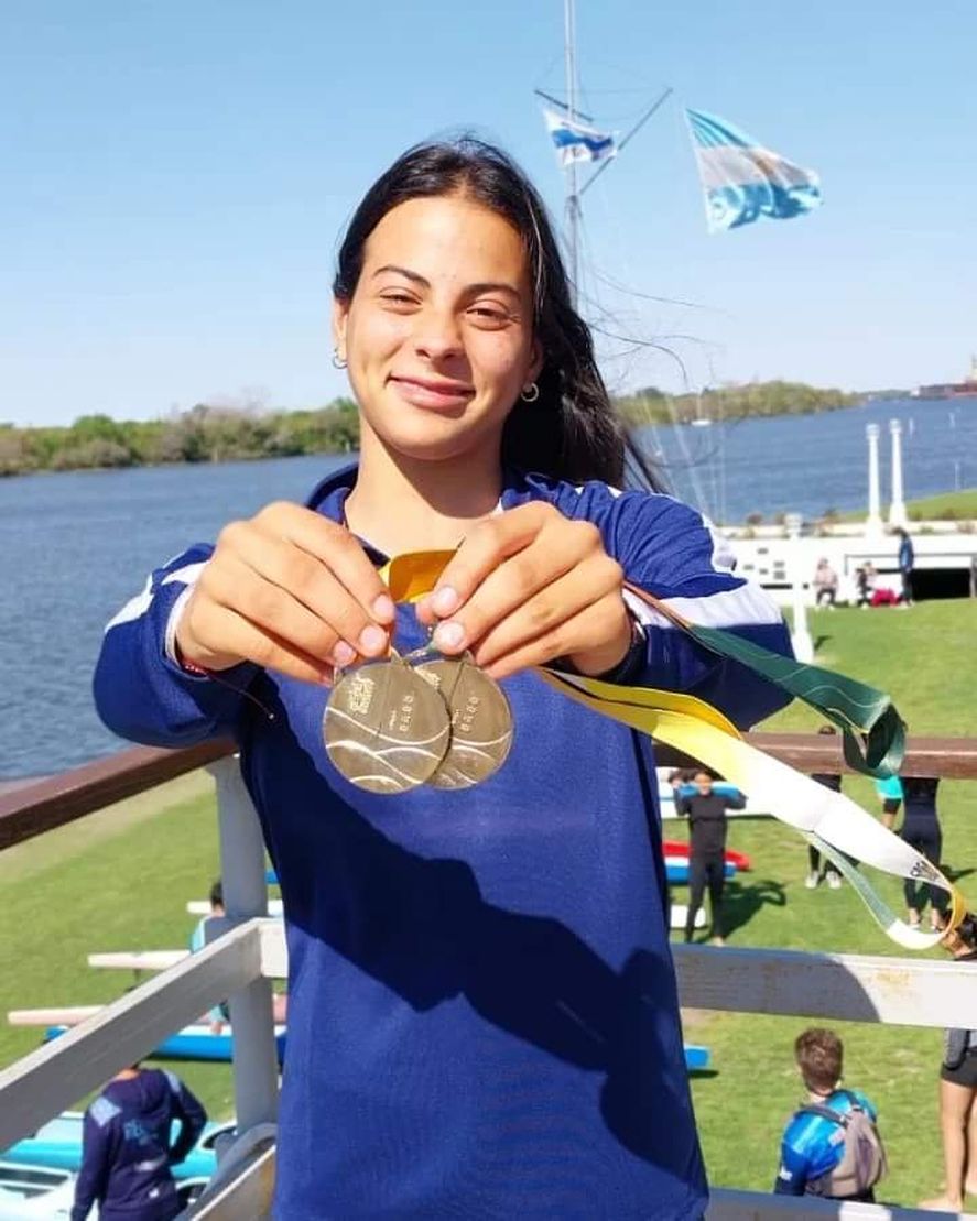 Lucía Flores García, una de las deportistas que anhela viajar a Hungría.
