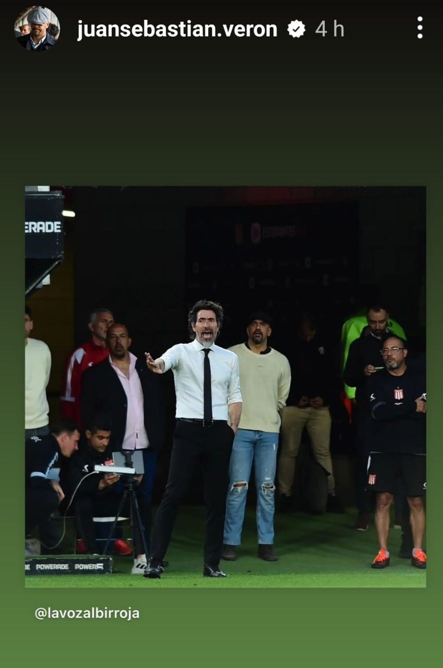 La historia de Verón en su Instagram.