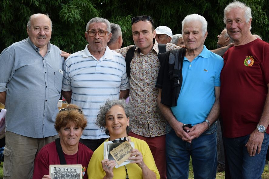Otra imagen del homenaje a los campeones de Curuzú Cuatiá.