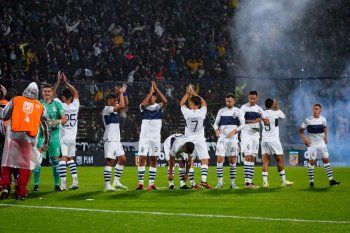Yonathan Cabral en su último partido en el Bosque con Gimnasia. (Foto: prensa GELP)