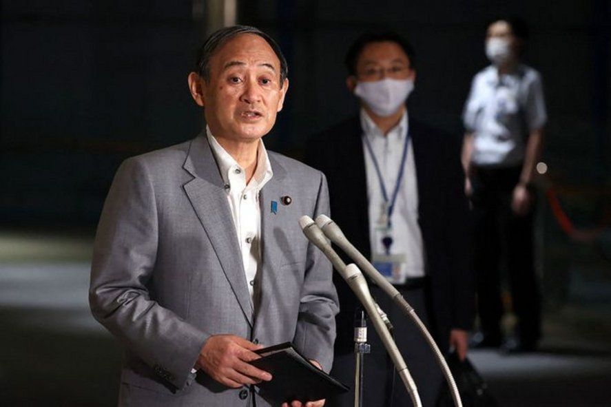 Yoshihide Suga, primer ministro de Japón