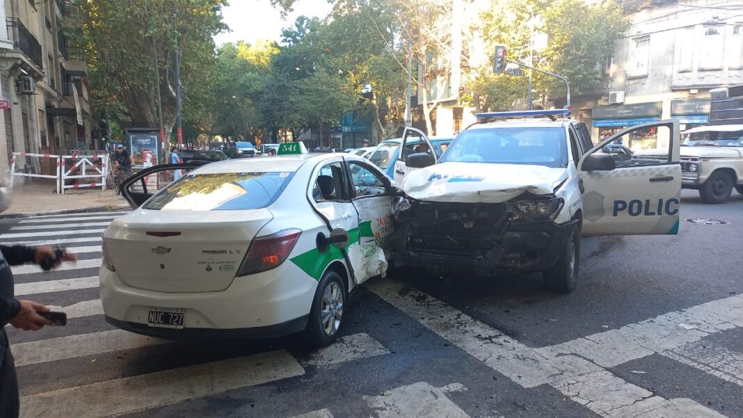 El choque fue en 2 y 44 de La Plata